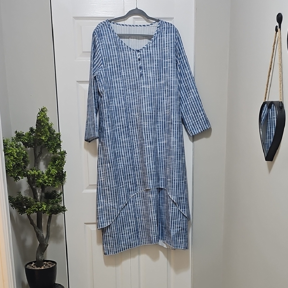 Women's Casual Double Layered Maxi Dress